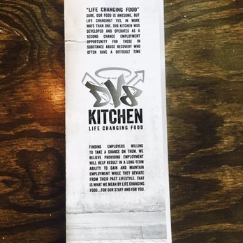 DV8 Kitchen - Menu 1/3 - Bakeries Near Me - Lexington, Kentucky DV8 Kitchen - Menu 1/3 - Bakeries Near Me - Lexington, Kentucky