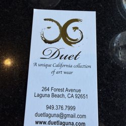 DUET, Laguna Beach, California! (8/18/26 Visit)
