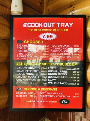Menu photo 2 Cook Out Pooler, GA Menu photo 2 Cook Out Pooler, GA