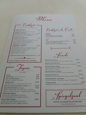 Menu photo 4 Café Impérial Antwerp, VAN