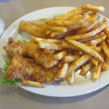 Mimi's Diner - Delicious Fish and Chips (Cod) - Diners Near Me - Pinckney, Michigan