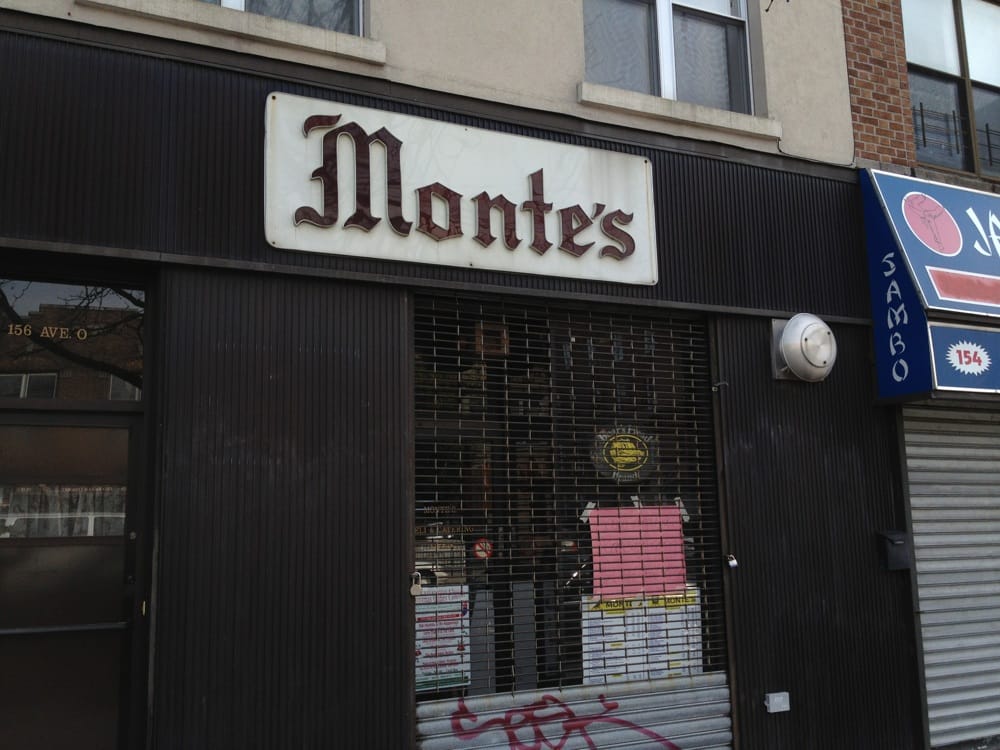 MONTE’S DELI & CATERING CLOSED 17 Reviews 156 Ave O, Brooklyn