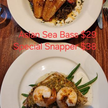 SeaGrass - Entrees 10/18/25 - Seafood Near Me - Ocean Grove, New Jersey