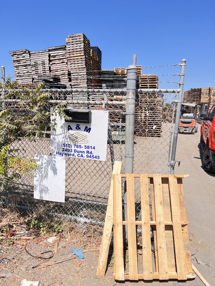 A & M PALLET RECYCLERS Updated August 2024 2493 Dunn Rd, Hayward