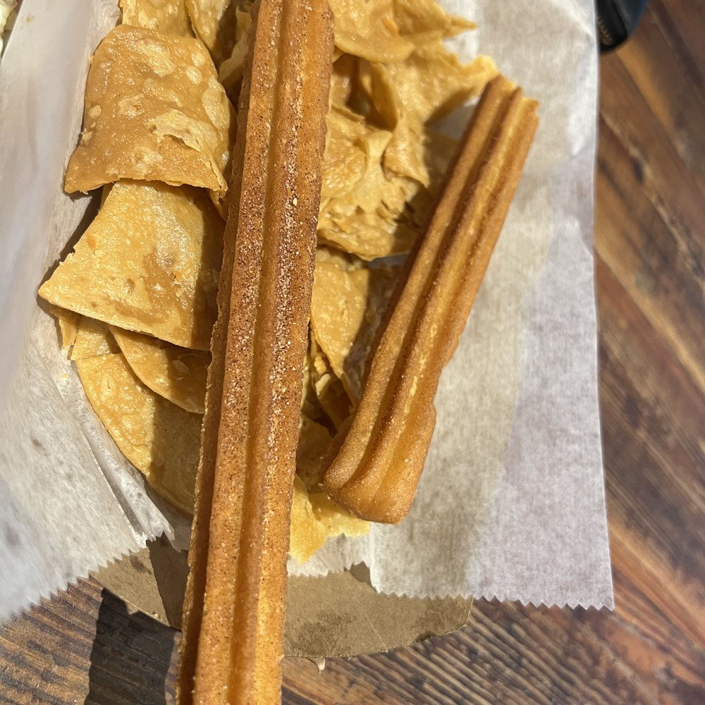 Bajo Taco - The churros was so hard that when we tried to bend it, it broke in half - Mexican Near Me - Nashville, Tennessee Bajo Taco - The churros was so hard that when we tried to bend it, it broke in half - Mexican Near Me - Nashville, Tennessee