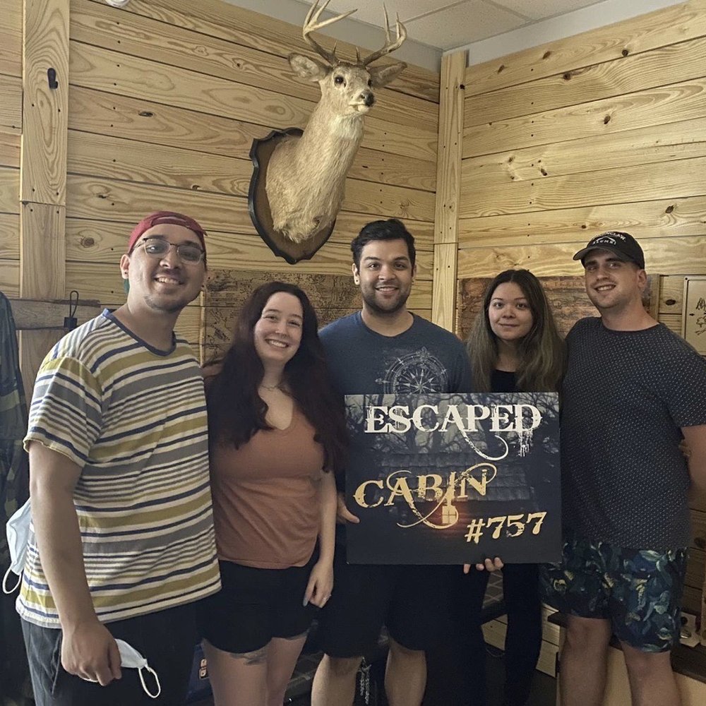 The Escape Room VB - The fantastic five escaped Cabin #757 - Escape Games Near Me - Virginia Beach, Virginia The Escape Room VB - The fantastic five escaped Cabin #757 - Escape Games Near Me - Virginia Beach, Virginia