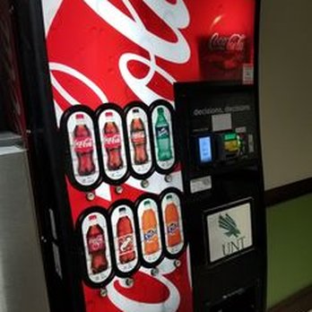 Rawlins Hall - Drink vending machines on the first floor + ice machine too! - University Housing Near Me - Denton, Texas