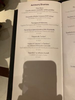 Menu photo 4 Camillo Benso Milan, MI
