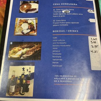 La Palapa K-Tracha - Menu - Honduran Near Me - San Antonio, Texas