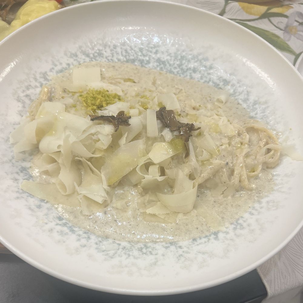 Truffle pasta was divine. Truffle pasta was divine.