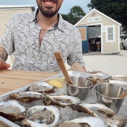 Walrus and Carpenter Oyster Bar Farmstand - Eating at "The Shack"