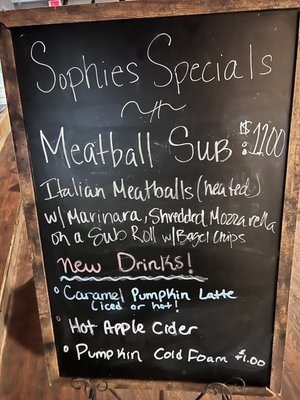 Menu photo 7 Sophies Brew House Exeter, RI