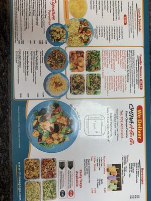 Menu photo 2 China A Go Go Las Vegas, NV
