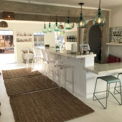 Dana V. Wines - Inside D.Volk Wines tasting room.