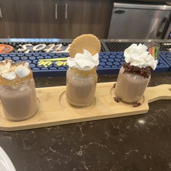 Whiskey Down Diner - Boozy hot chocolate flight - Bars Near Me - Farmingdale, New York Whiskey Down Diner - Boozy hot chocolate flight - Bars Near Me - Farmingdale, New York
