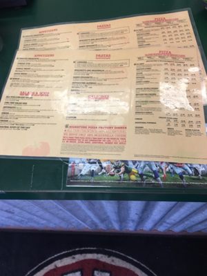 Menu photo 2 Pizza Factory Madera, CA