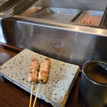 Yakitori Hachibei - The memo, or chicken thigh - Japanese Near Me - Honolulu, Hawaii Yakitori Hachibei - The memo, or chicken thigh - Japanese Near Me - Honolulu, Hawaii