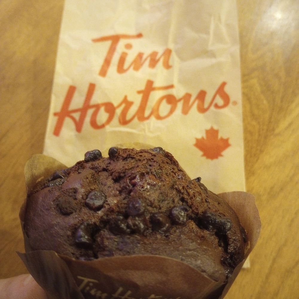 Tim Hortons - Hot Chocolate Muffin $2.49. - Coffee & Tea Near Me - Ottawa, Ontario Tim Hortons - Hot Chocolate Muffin $2.49. - Coffee & Tea Near Me - Ottawa, Ontario