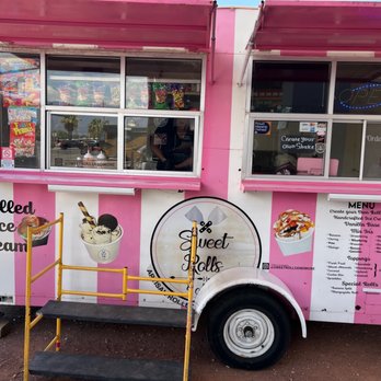 Sweet Rolls and More - a pink and white food truck - Food Trucks Near Me - Tucson, Arizona