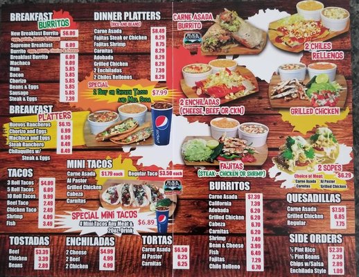 Menu photo 4 Mariachi's Mexican Food Peoria, AZ Menu photo 4 Mariachi's Mexican Food Peoria, AZ