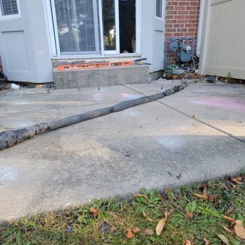 Concrete Hero - Before lift - Masonry/Concrete Near Me - St. Charles, Illinois