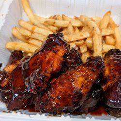 Sanders BBQ Supply - Peach Chicken Wings