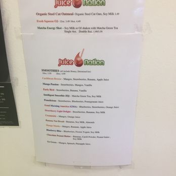 Juice Nation - Juice Bars & Smoothies Near Me - Okemos, Michigan