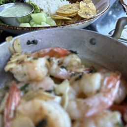 Caribbean Garlic Shrimp