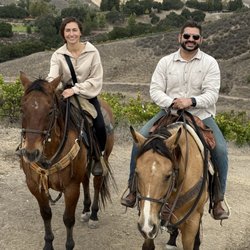 Vino Vaqueros Horseback Riding - And the fearless leader at Mattei's Tavern! Andrew!! Thanks for coming out.
