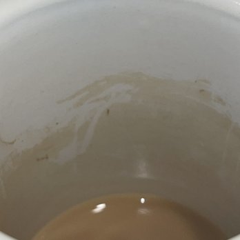 Waffle Kitchen - Server said this is normal for their mugs, would you drink out of this? - Waffles Near Me - Palmdale, California Waffle Kitchen - Server said this is normal for their mugs, would you drink out of this? - Waffles Near Me - Palmdale, California