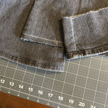 Alterations By MJ - Original hem maintained. Extra work but great results - Sewing & Alterations Near Me
