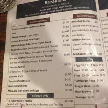 Taylor's Cafe - 1st page of menu - Mexican Near Me - Chino, California Taylor's Cafe - 1st page of menu - Mexican Near Me - Chino, California
