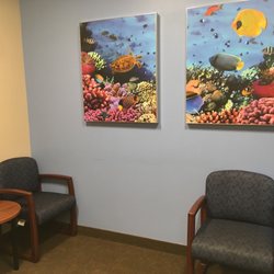 Edward-Elmhurst Health Center - Lombard - Waiting room of Pediatric Rehab clinic.