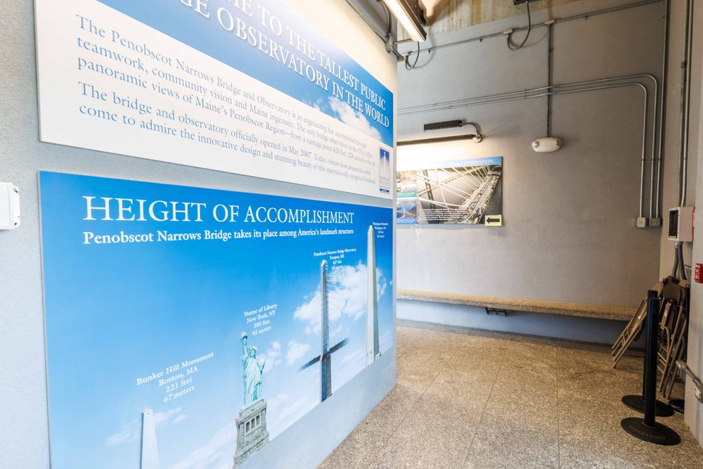 Fort Knox and Penobscot Narrows Observatory Logo