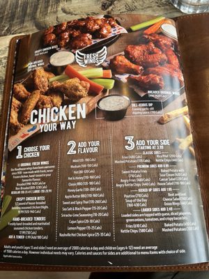 Menu photo 1 Kelsey's Niagara Falls, ON
