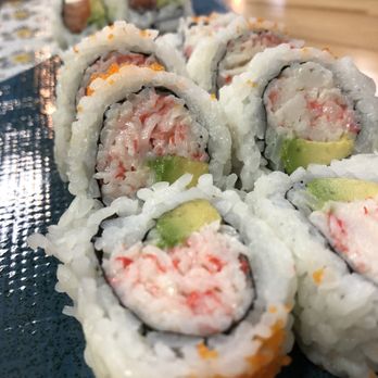 Momo Sushi - A little Cal-town roll action. - Japanese Near Me - Ann Arbor, Michigan