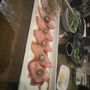 Izakaya Wa - Memorial - Carpaccio Yellowtail - Tapas/Small Plates Near Me - Houston, Texas Izakaya Wa - Memorial - Carpaccio Yellowtail - Tapas/Small Plates Near Me - Houston, Texas