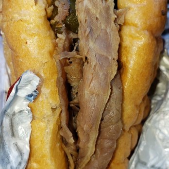 Tasty Dog - Italian beef sandwich! It would be helpful think give you more meat! Where's the beef? - Food Trucks Near Me - Jacksonville, Florida Tasty Dog - Italian beef sandwich! It would be helpful think give you more meat! Where's the beef? - Food Trucks Near Me - Jacksonville, Florida