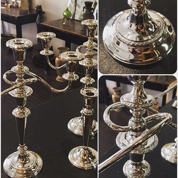 Chelsea Plating - Polished and repaired sterling candlesticks. - Antiques Near Me - Philadelphia, Pennsylvania Chelsea Plating - Polished and repaired sterling candlesticks. - Antiques Near Me - Philadelphia, Pennsylvania