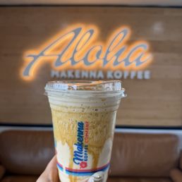 Blended Maui Chiller with caramel Blended Maui Chiller with caramel