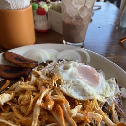 Mole Chilaquiles Mole Chilaquiles