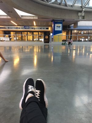 Robson Square Ice Rink by null