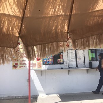 Elote Spot - Shaded tables to munch on your snacks with family and friends!! - Shaved Ice Near Me - Houston, Texas