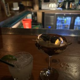 margarita & s'mores cocktail margarita & s'mores cocktail