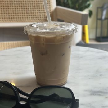 Cafe Ambrosia - Iced Vanilla Latte - Coffee & Tea Near Me - New York, New York Cafe Ambrosia - Iced Vanilla Latte - Coffee & Tea Near Me - New York, New York