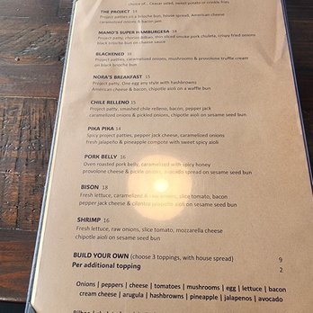 Project Burger - Smash Burger Menue. - Burgers Near Me - Palm Desert, California Project Burger - Smash Burger Menue. - Burgers Near Me - Palm Desert, California
