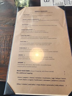 Menu photo 2 Project Burger Palm Desert, CA Menu photo 2 Project Burger Palm Desert, CA