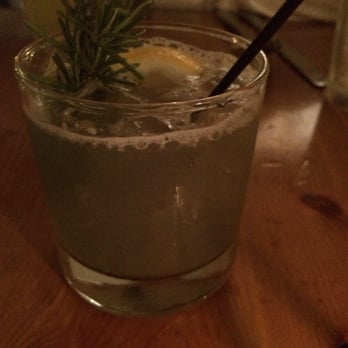 Southern Roots - Frank's Water with rosemary infused vodka, freshly squeezed lemon, and lavender syrup. Delicious! - Southern Near Me - Jamestown, North Carolina