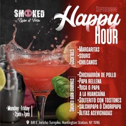 Smoked Barn Of Peru - Happy hour Monday thru Friday 2pm to 7pm