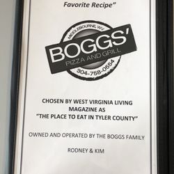 Bogg's Pizza - Pizza, Calzones and sandwich's.